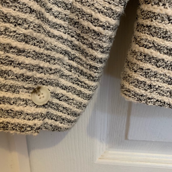 Lucky Brand Cotton Striped Blazer Size S - Picture 5 of 5